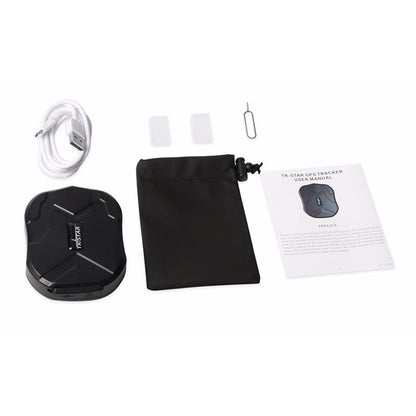 TK905 4G GPS Tracker Waterproof Powerful Magnetic Car Tracker Locator Device with Waterproof Bag for Positioning