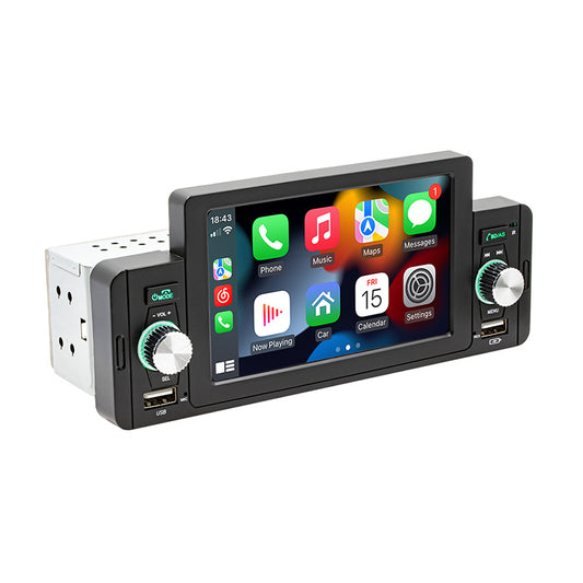 SWM 160C 5 inch Single Spindle Car Bluetooth Player MP5 MP4 Radio Audio Player CarPlay Cell Phone Connected Car BT Player