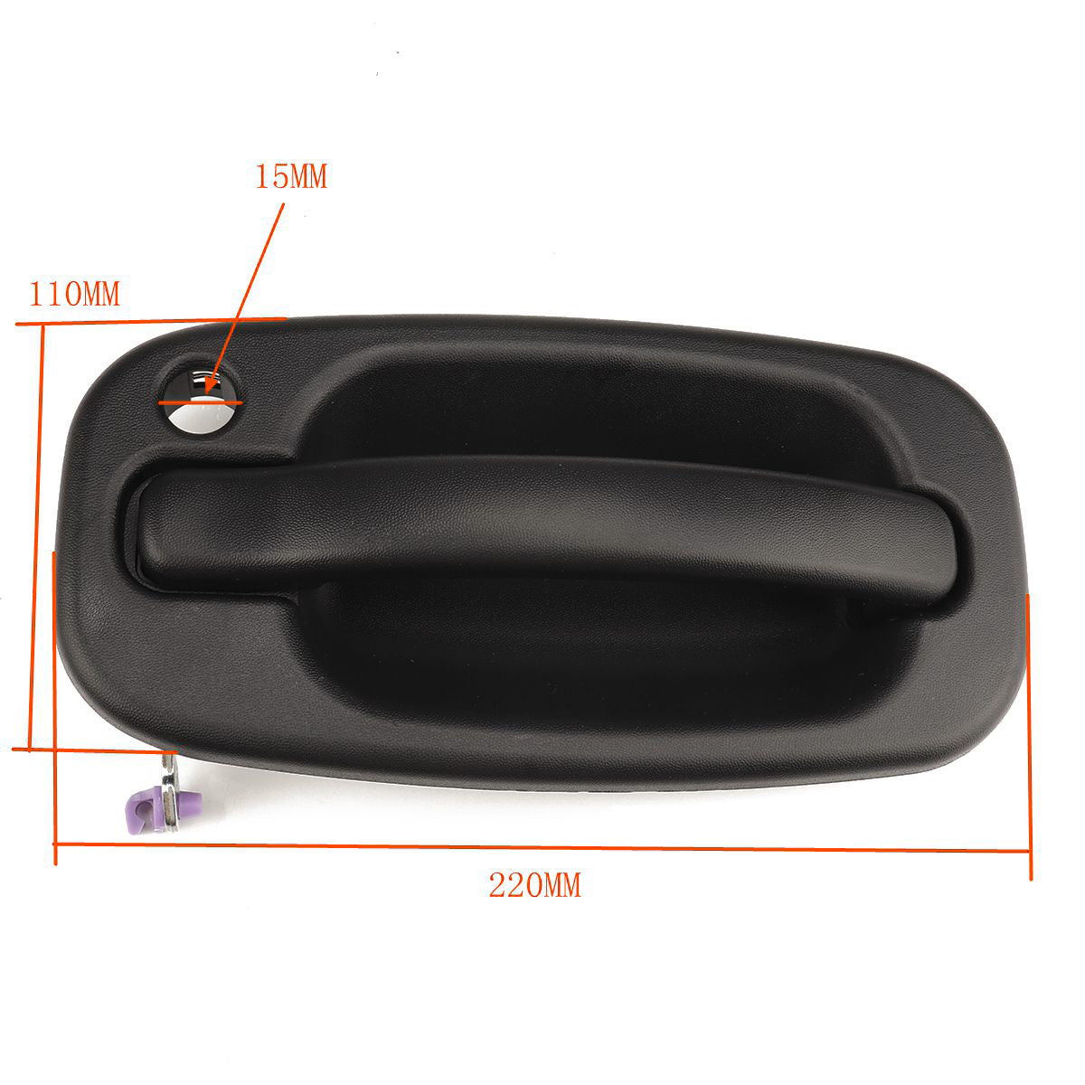 A2269-01 Car Left Exterior Door Hard Handle Replacement, OE: 15034985FL