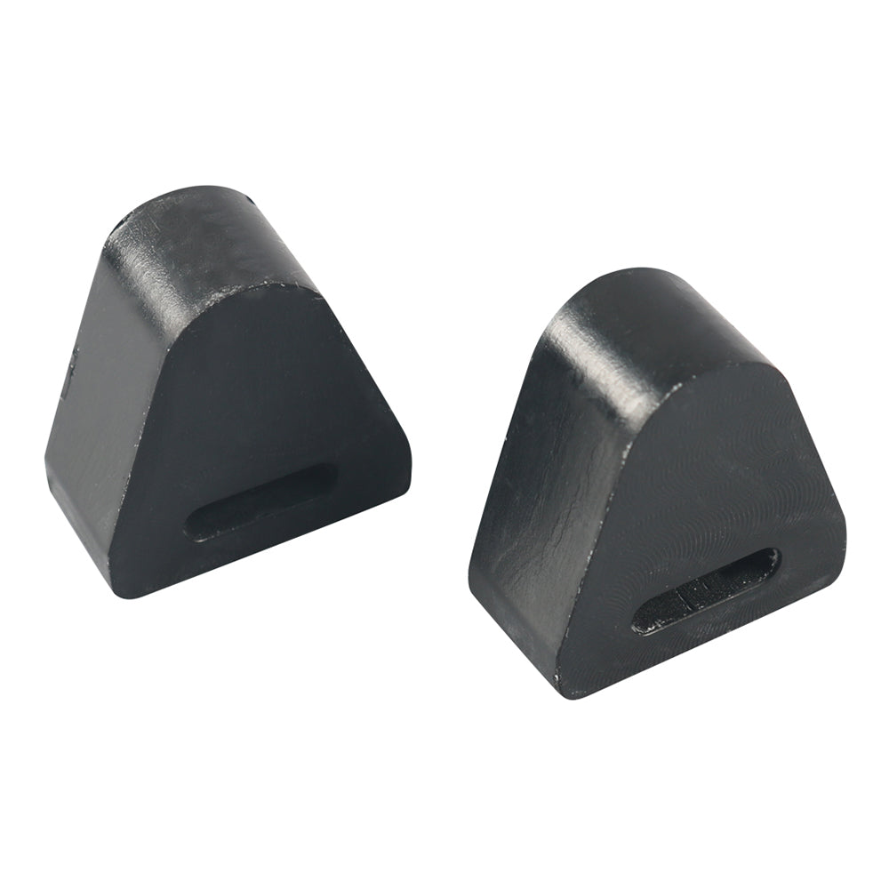 A5177 2PCS Car Tailgate Stop Bumper Rubber Bumper Block Set, OE: 16633065