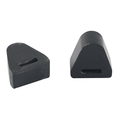 A5177 2PCS Car Tailgate Stop Bumper Rubber Bumper Block Set, OE: 16633065