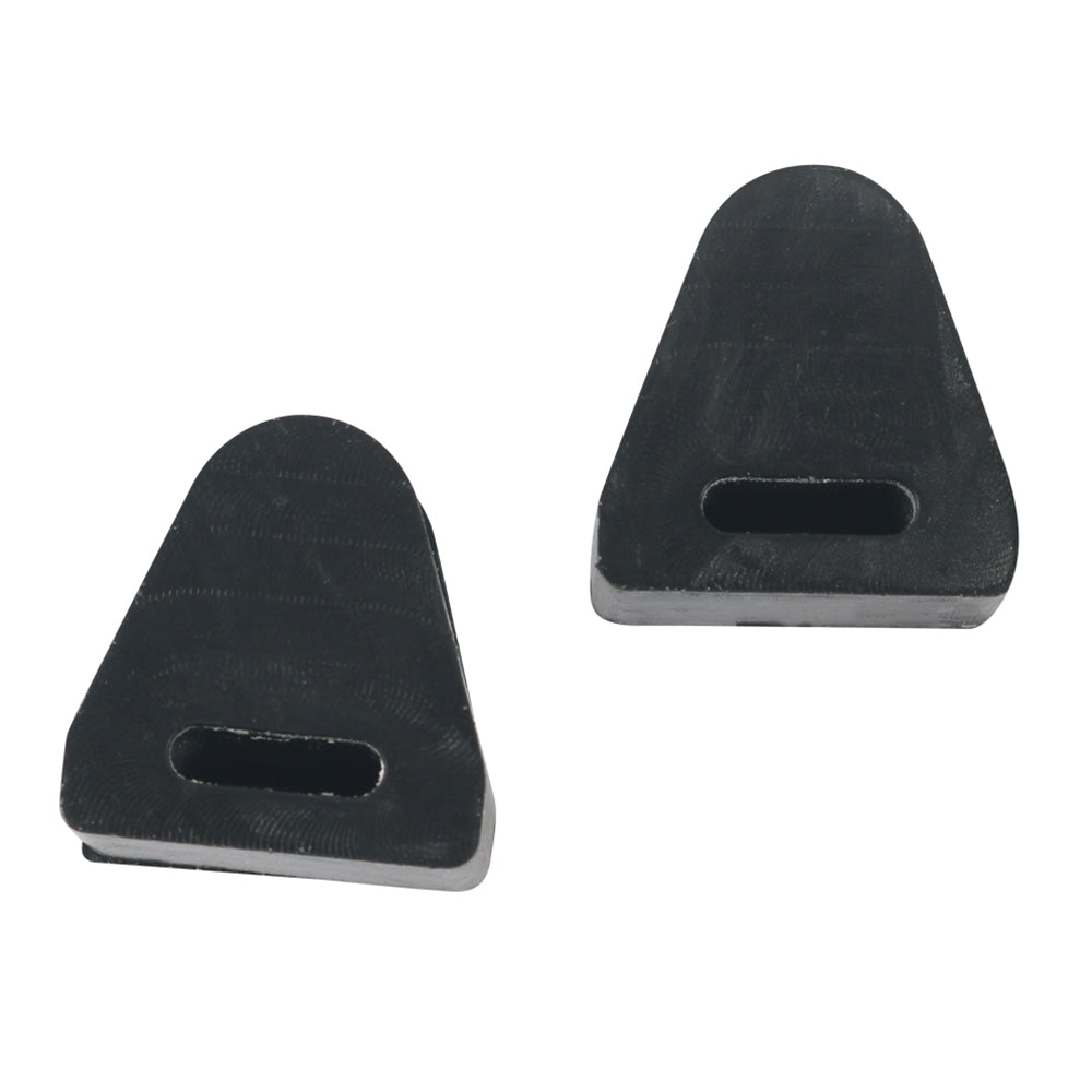 A5177 2PCS Car Tailgate Stop Bumper Rubber Bumper Block Set, OE: 16633065