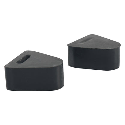 A5177 2PCS Car Tailgate Stop Bumper Rubber Bumper Block Set, OE: 16633065