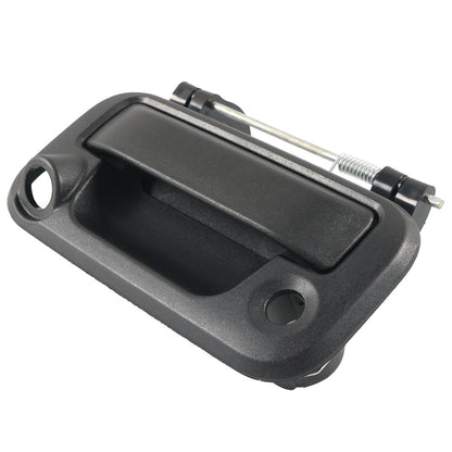 A7596-01 Car Door Handle Rear Right / Left Exterior Door Handle with Camera Hole for F-150 F-350 (OE: 8L3Z9943400AC)