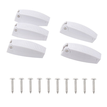 A5945 5PCS RV Trailer Door Holder Camper Door Hook Holder with Screws