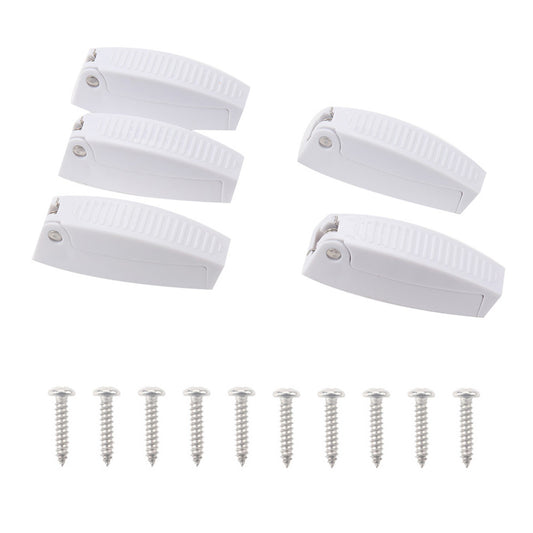 A5945 5PCS RV Trailer Door Holder Camper Door Hook Holder with Screws