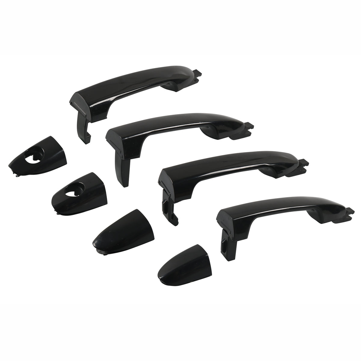 A5432 4Pcs / Set Car Front Rear Right Left Exterior Door Pull Handle, OE: 83660-2F000, 83650-2F000, 82660-2F000, 82650-2F000