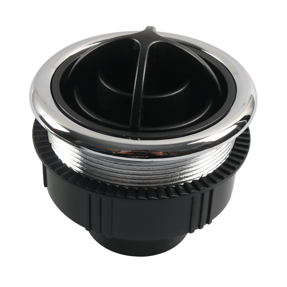 A6766-02 Air Conditioning Outlet Air Vent Exhaust Side Roof Round Air Ventilation Outlet for Car RV Truck (Φ87 / 75 / 48)