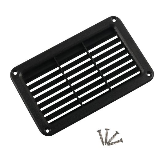 A6789 Bus Air Vent Outlet Tilted Shutter RV Truck Air Ventilation Outlet Panel Grille Cover 193x122mm (with Screws)