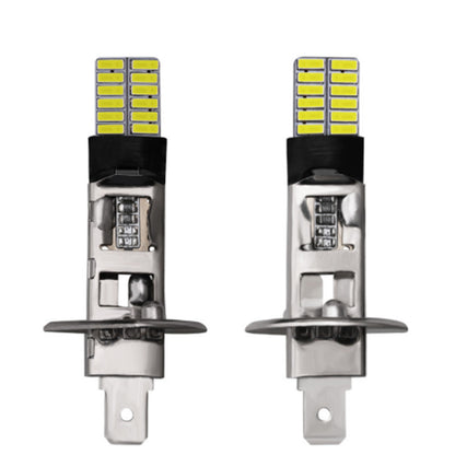 2PCS Car Fog Light 4.8W 6500K White Light 24-LED SMD 4014 Bright Car Clearance Light Lamp