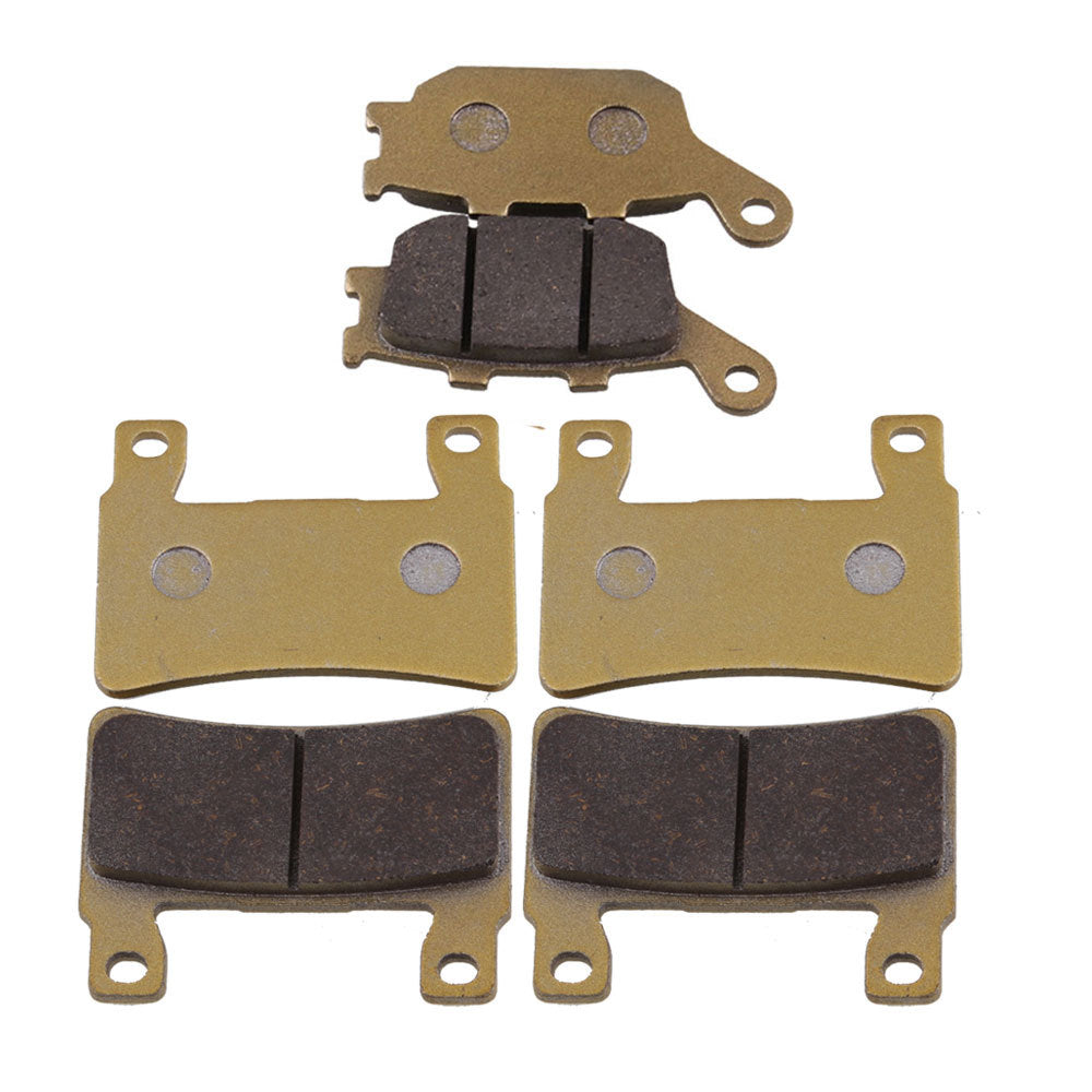 6PCS Motorcycle Accessories Front and Rear Brake Pads for Honda CBR 600 F4 F4i