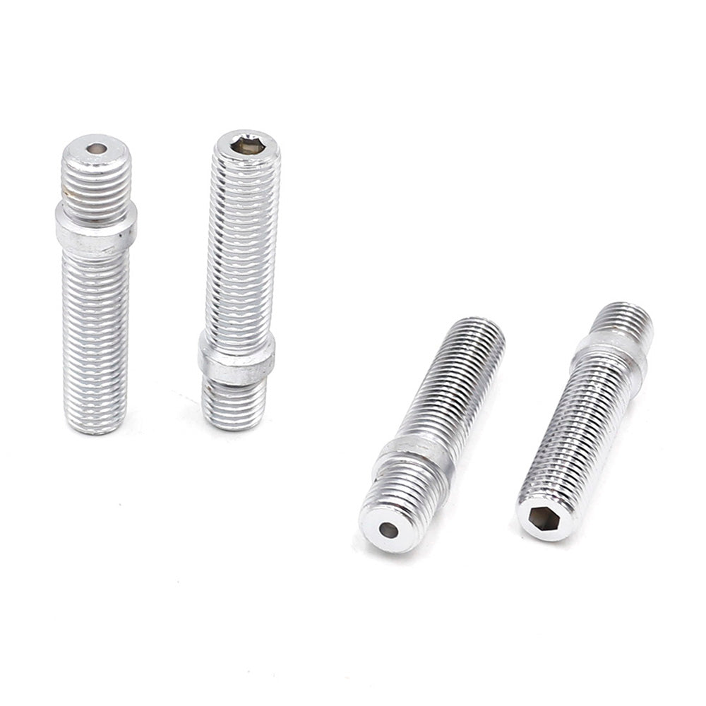 20PCS 58mm Universal Car Modification Extended Wheels Stud Conversion M12x1.5 to M12x1.5 Screw Adapter for German Cars