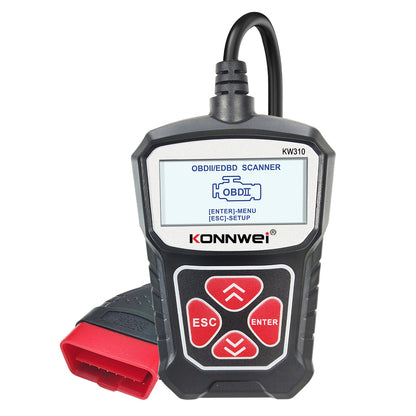 KONNWEI KW310 Car Engine Trouble Code Detector Scanner Seven Language Supported