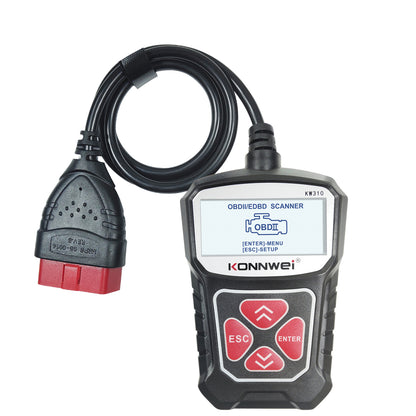 KONNWEI KW310 Car Engine Trouble Code Detector Scanner Seven Language Supported