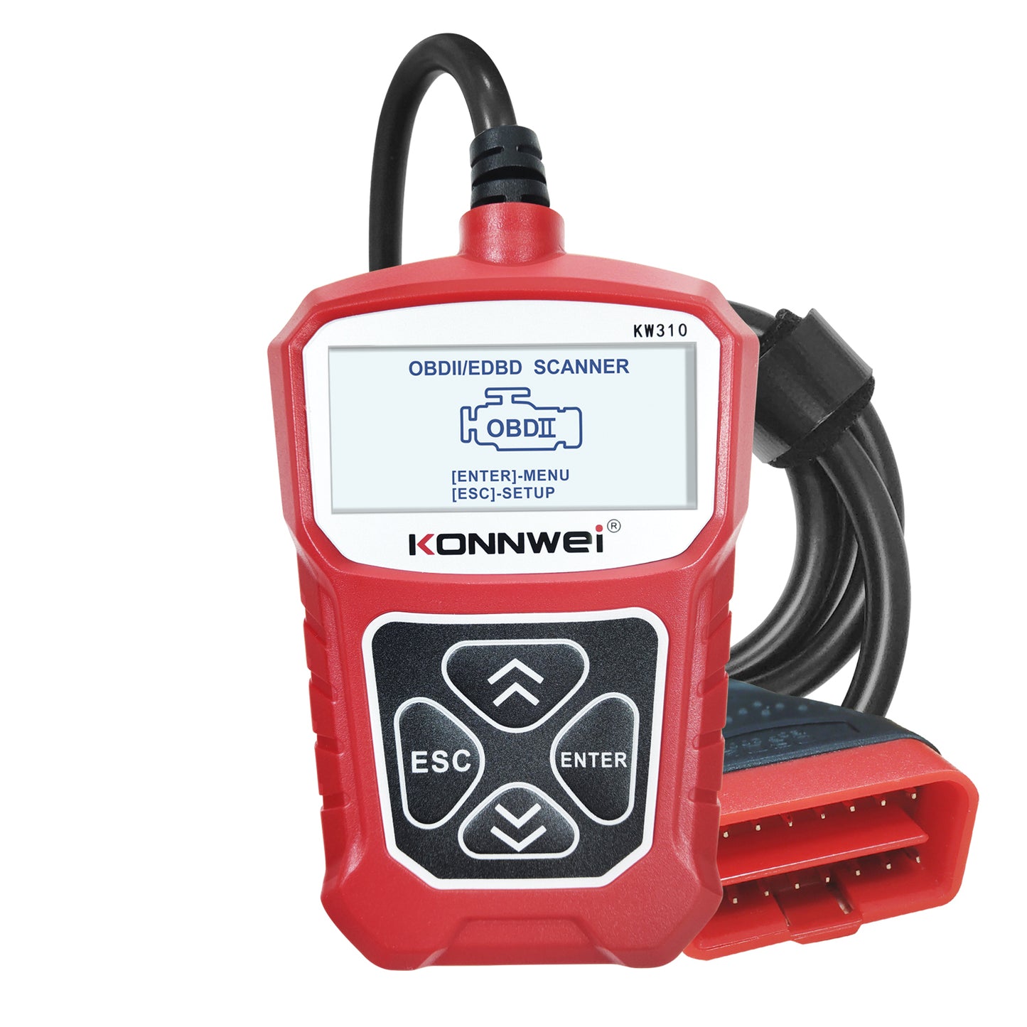 KONNWEI KW310 Car Engine Trouble Code Detector Scanner Seven Language Supported