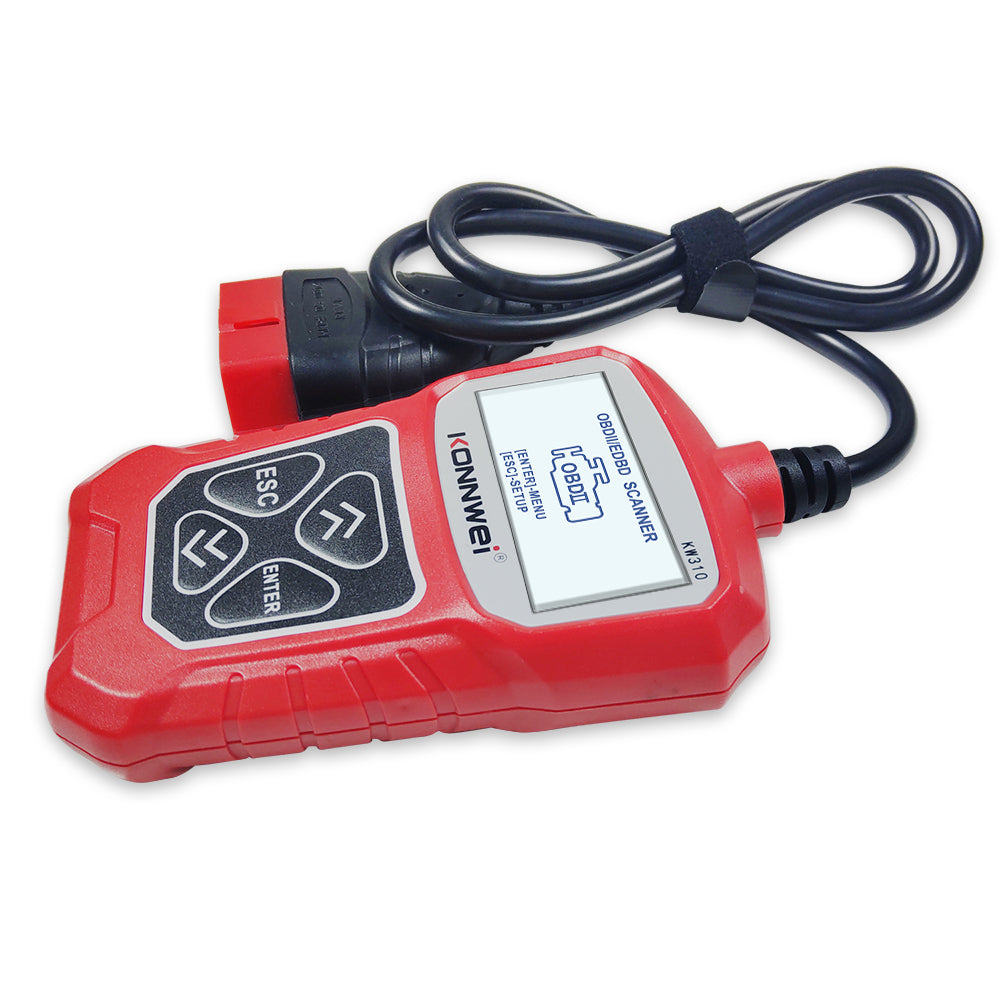 KONNWEI KW310 Car Engine Trouble Code Detector Scanner Seven Language Supported