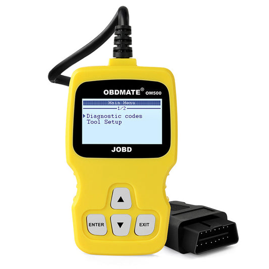 OBDMATE OM500 OBDII  /  EOBD  /  JOBD Code Reader Car Fault Diagnosis Tester