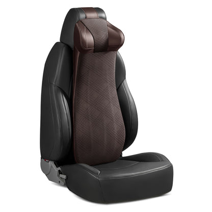 XIONGGUAN LT001 2-in-1 One-piece Car Lumbar Neck Head Support Cushion Memory Foam Fatigue Relieve Seat Headrest Back Cushion