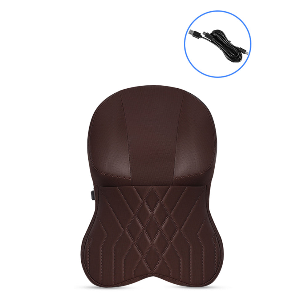 XIONGGUAN TK025A Electric Massage Car Seat Neck Cushion Memory Foam Headrest Pillow