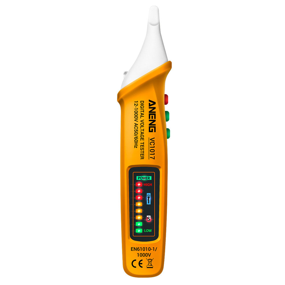 ANENG VC1017 12-1000V Non-contact Sound-light Tester Digital AC Voltage Meter Multimeter Pen