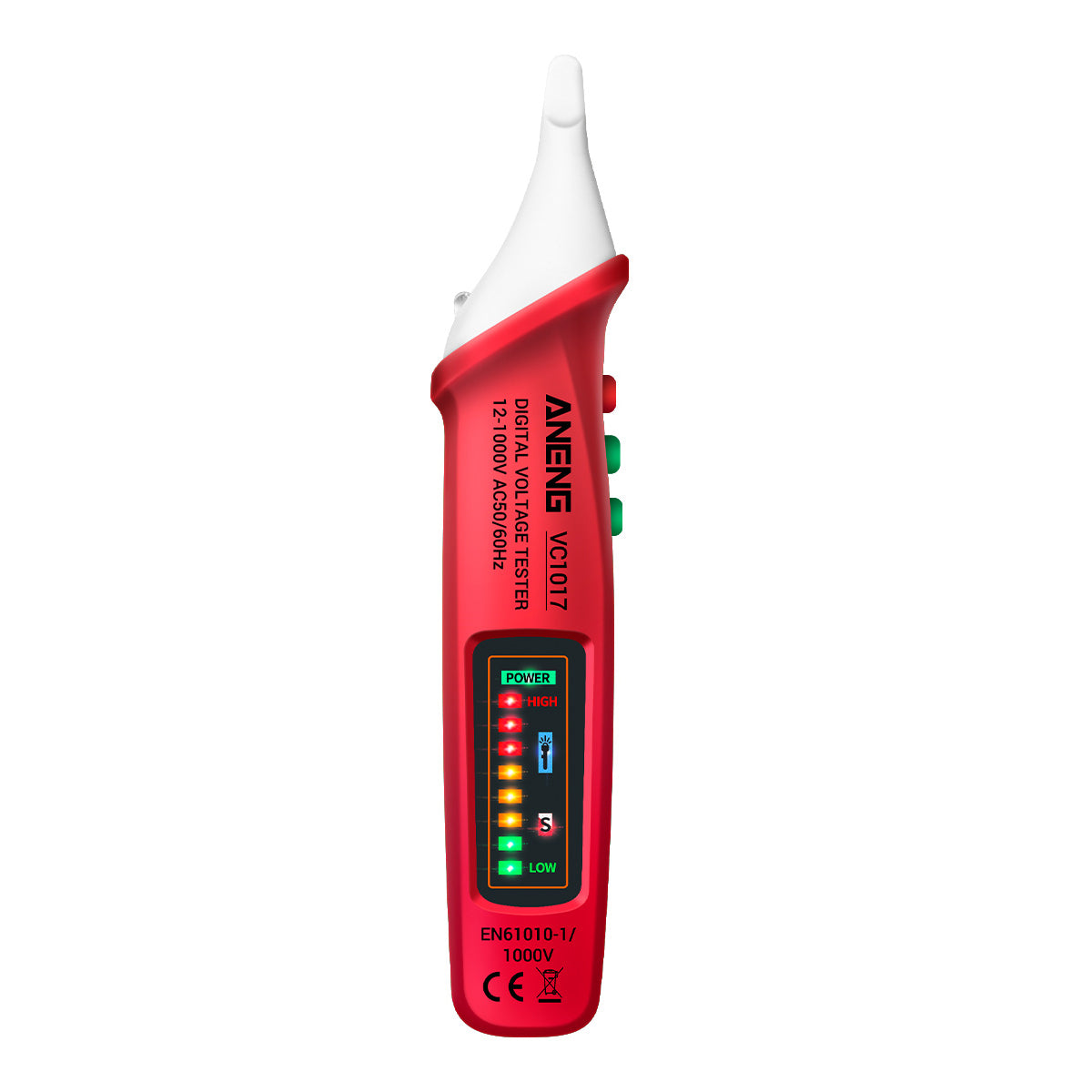 ANENG VC1017 12-1000V Non-contact Sound-light Tester Digital AC Voltage Meter Multimeter Pen