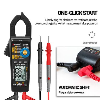 ANENG ST190 6000 Counts True RMS Digital Multimeter Clamp Current AMP Meter