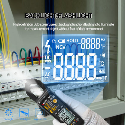 ANENG ST190 6000 Counts True RMS Digital Multimeter Clamp Current AMP Meter