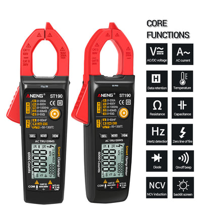 ANENG ST190 6000 Counts True RMS Digital Multimeter Clamp Current AMP Meter