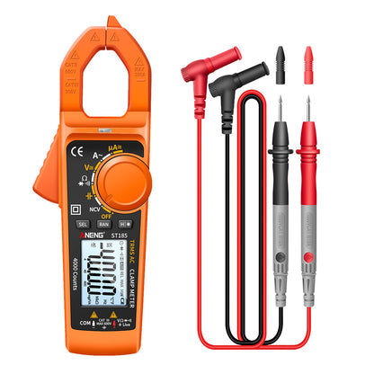 ANENG ST185 Clamp Digital Meter Multimeter 4000 Counts True RMS 200A Ammeter Voltage Tester