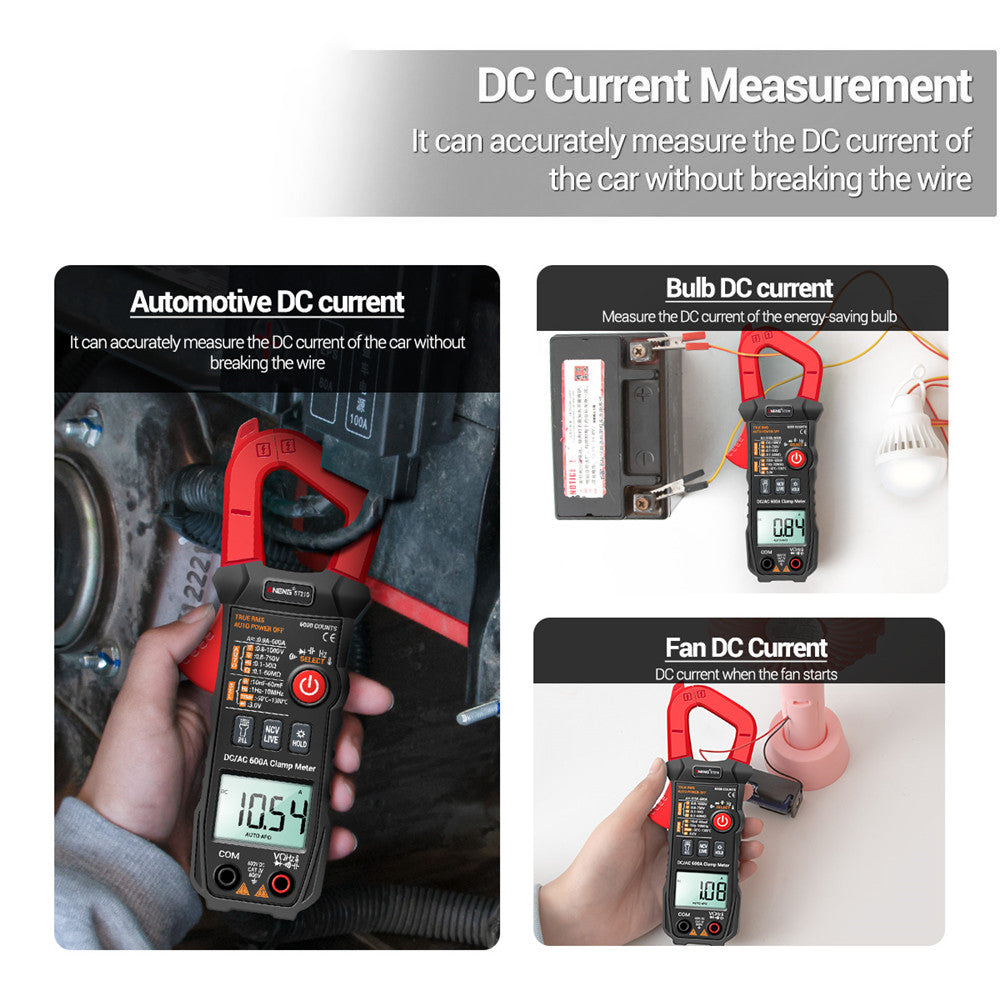 ANENG ST210 True RMS 6000 Counts Professional Smart Clamp Multimeter DC/AC 600A AUTO Digital Meter Current Tester