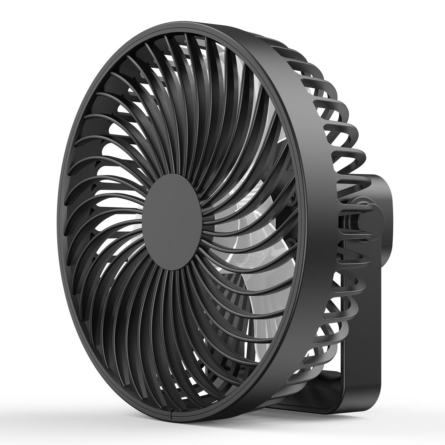 3 Gears Portable Desktop Fan 360 Degree Adjustable Camping Tent Fan USB Charging Ceiling Fan