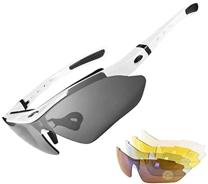 ROCKBROS Polarized Sports Sunglasses UV Protection Outdoor Sports Cycling Glasses