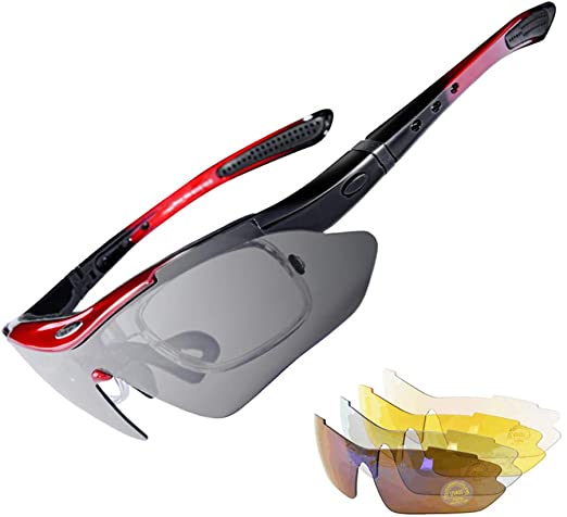 ROCKBROS Polarized Sports Sunglasses UV Protection Outdoor Sports Cycling Glasses