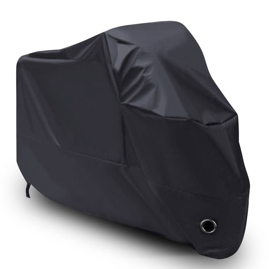 Outdoor Motor Bike Scooter Rain Cover All Season Windproof Dustproof UV Resistant Protector, Size XXXXL: 295x110x140cm