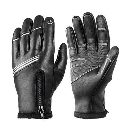 One Pair Touch Screen Winter Gloves Running Cycling Gloves Sports Gloves