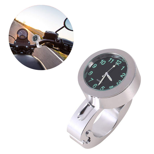 Stylish Waterproof Clock Motorcycle Handlebar Mount Quartz Clock for Harley Davidson Honda Yamaha Kawasaki