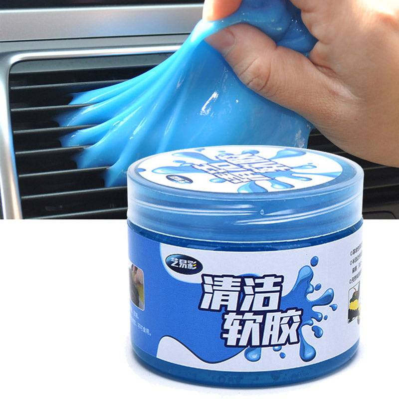 YIYICAI 200g Car Air Outlet Dust Remover Mud Dirt Cleaner Soft Gel Keyboard Calculator Vehicle Internal Cleaning Tool