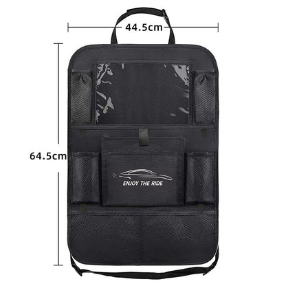 JINGDINGTAI TG-JJ004 Car Back Seat Hanging Multi-Pocket Storage Bag Phone Tablet Sundries Holder Organizer