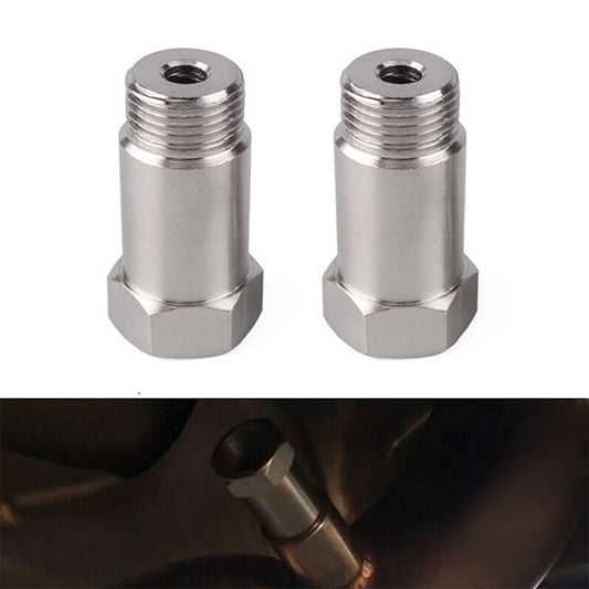 THB009 2Pcs/Set Car Oxygen Sensor Adapter 45mm Oxygen Extension Connector for Universal Vehicles