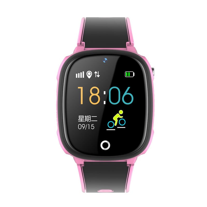 HW11 1.44 Inch Voice Chat Anti-Lost Positioning Waterpoof Multi-function Children Smart Phone Watch