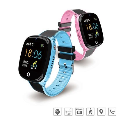 HW11 1.44 Inch Voice Chat Anti-Lost Positioning Waterpoof Multi-function Children Smart Phone Watch