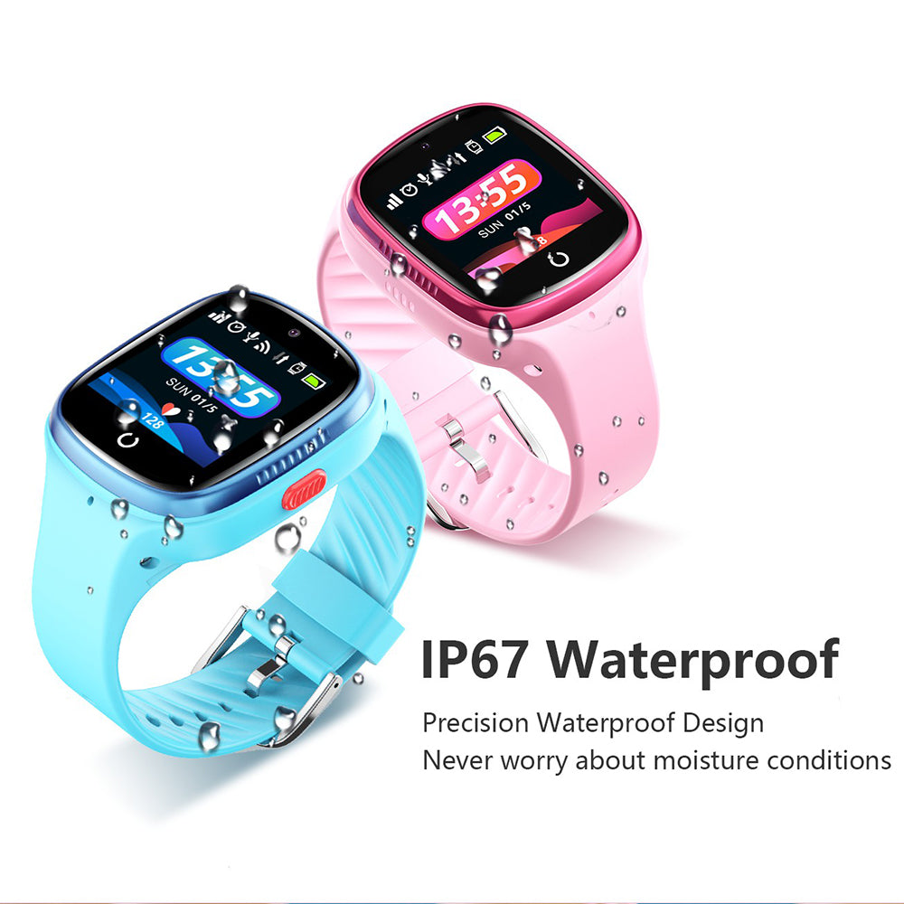 LT06 1.4 inch IPS Touch Screen GPS 4G Smart Watch IP67 Waterproof Watch with HD Camera Alarm Clock for Kids