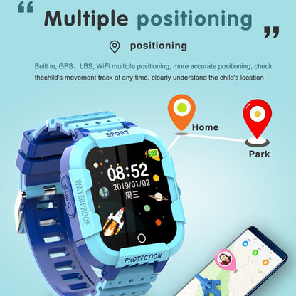 DF75 4G GPS High Photography Smart Watch IP67 Waterproof Watch with Video Calling/SOS for Children