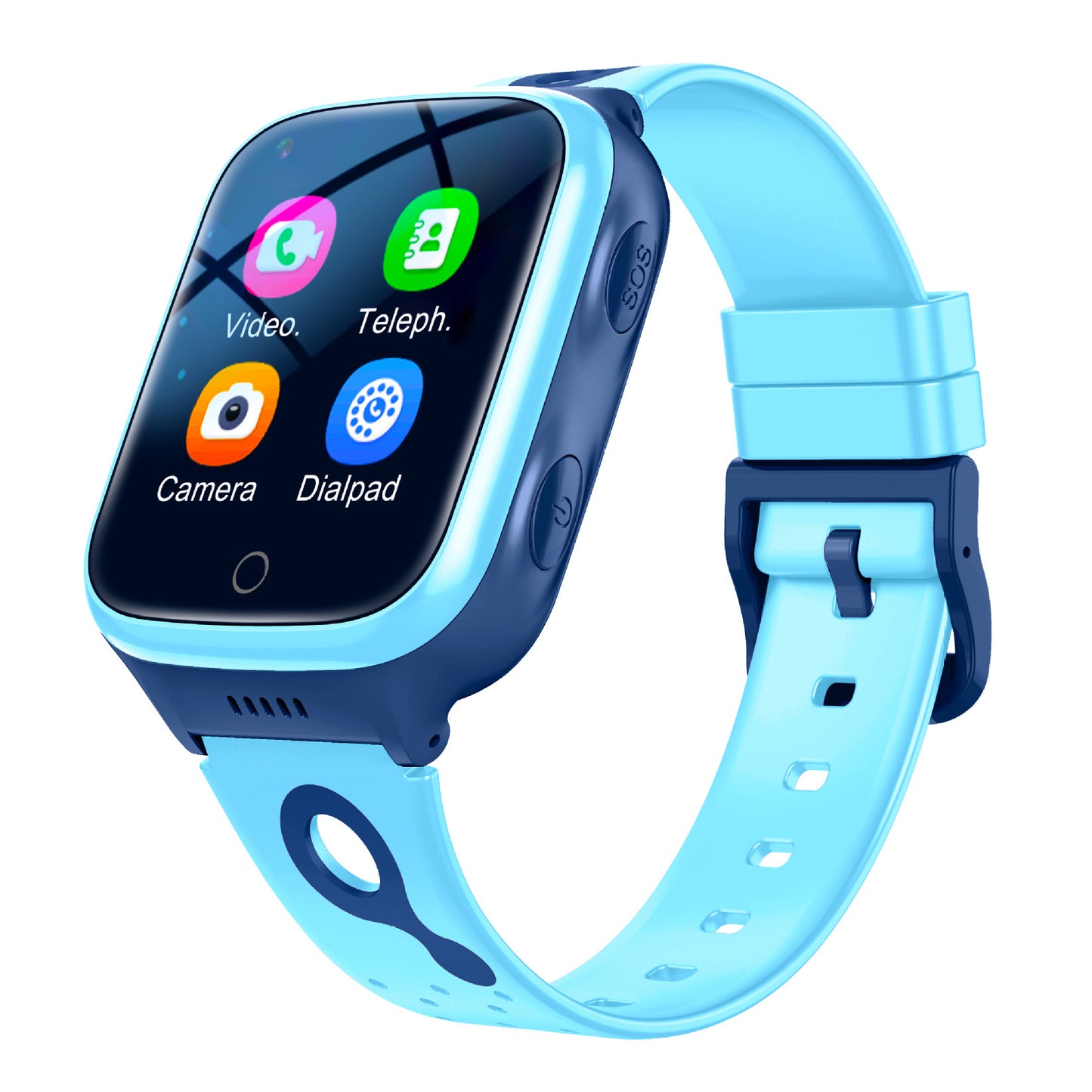 K9 4G 1.4 inch Touch Screen Kids WiFi Smart Watch Video Calling GPS Positioning Rechargeable Student Camera Watch