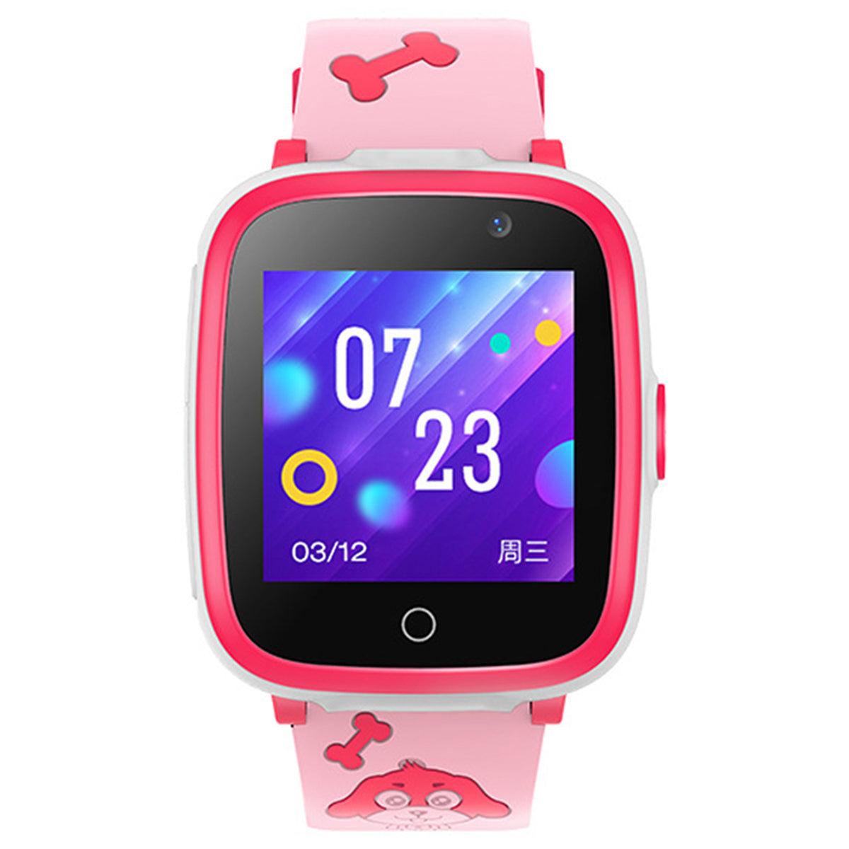 S6 1.54-inch HD Color IPS Screen Children Smart Watch Portable 2G Calling Watch with Mic/Puzzle Games Support Two-way Chat