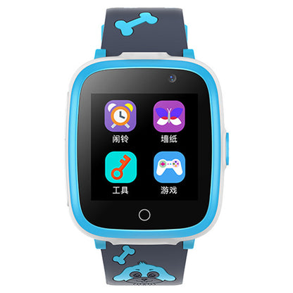 S6 1.54-inch HD Color IPS Screen Children Smart Watch Portable 2G Calling Watch with Mic/Puzzle Games Support Two-way Chat