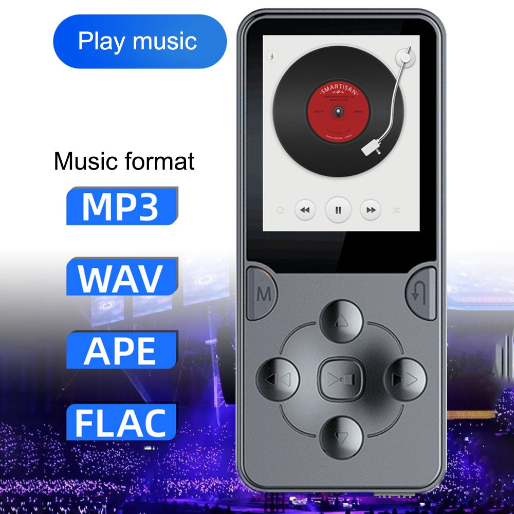 MROBO X-02 32GB 1.8-inch Screen MP4 Player Sound Recording Function FM Radio Music Video Player Student Learning Walkman