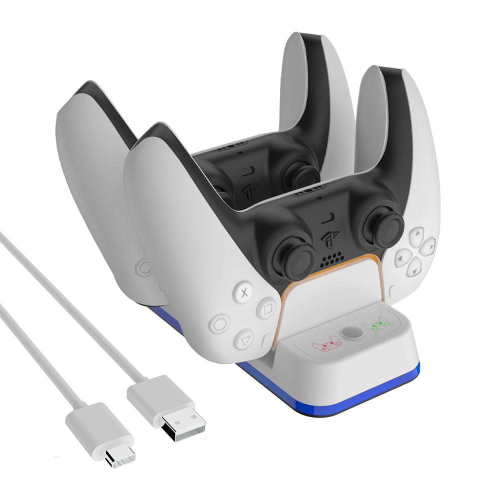 JYS-P5116 Dual USB Type-C Charging Dock with LED Indicator for Sony Playstation 5 Controller