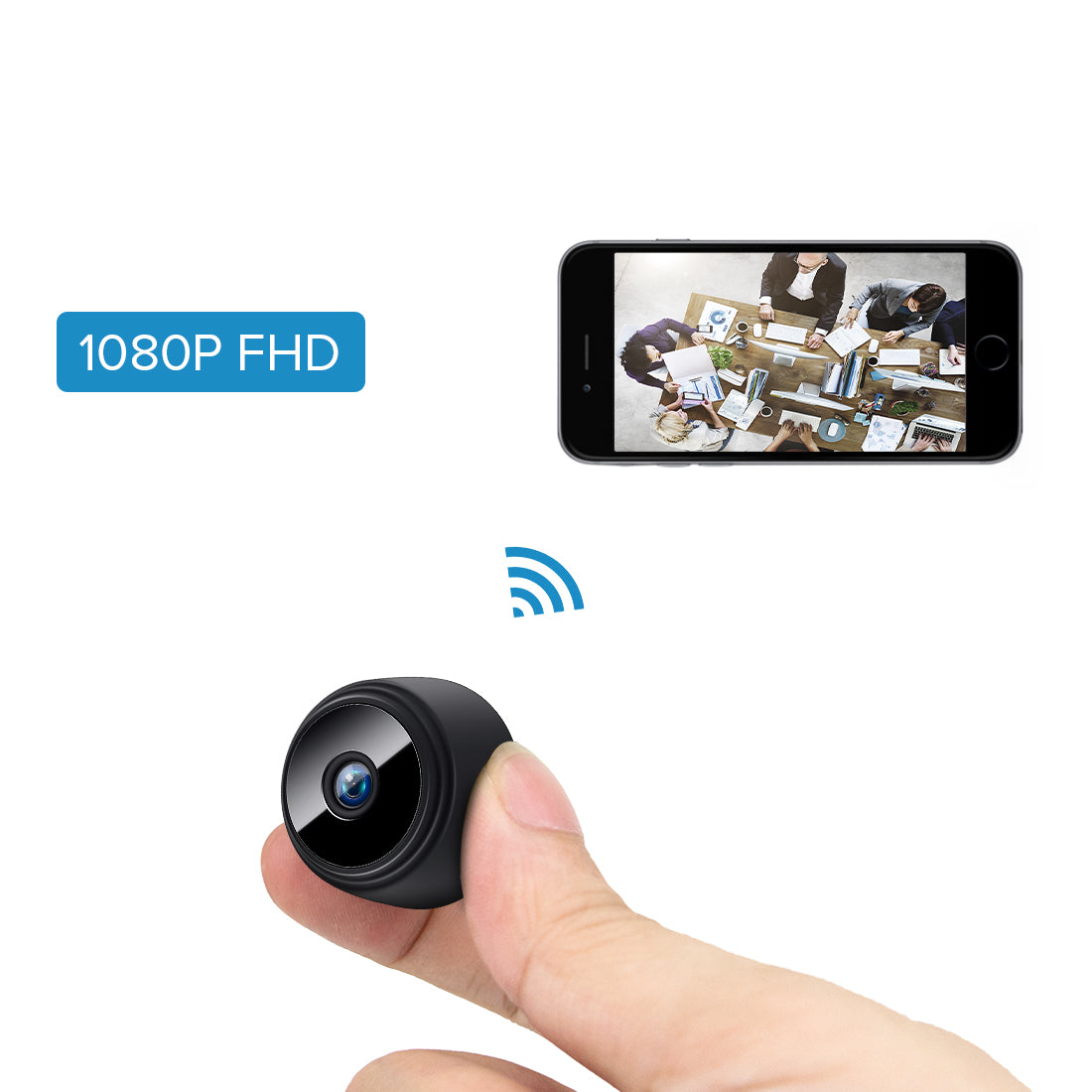 W9 WiFi Mini Camera HD 1080P Night Vision Motion Detection Home Security Camcorder Wireless Surveillance Camera