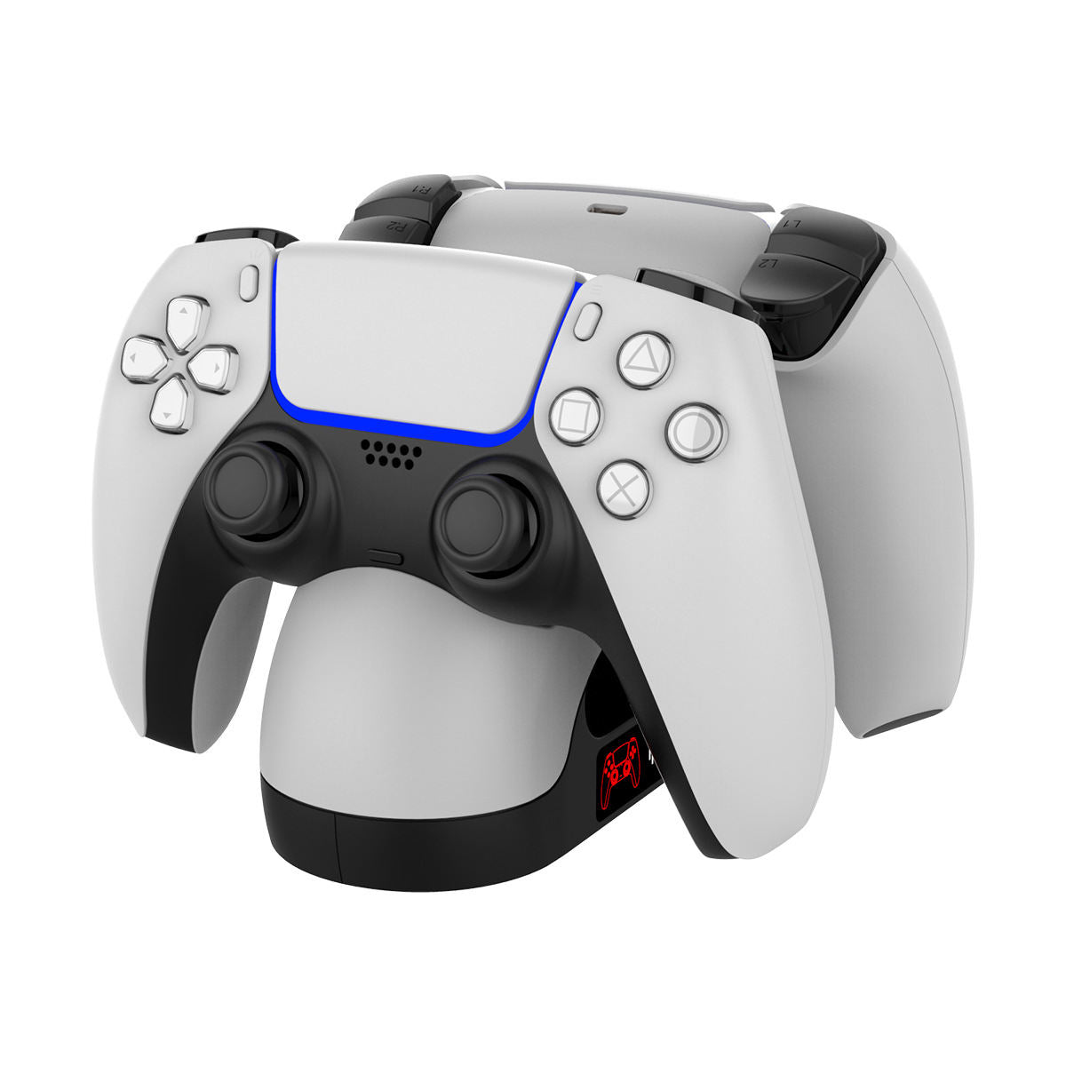 IPEGA PG-P5008 Portable Gamepad Charging Station Handheld Game Controller Dual Charging Dock for PS5 Controller